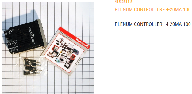 PLENUM CONTROLLER - 4-20MA 100