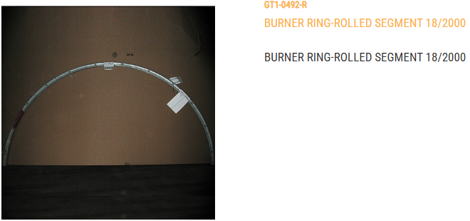BURNER RING-ROLLD SGMT-18/2000