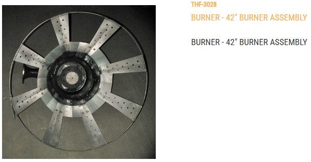BURNER ASSEMBLY 42"