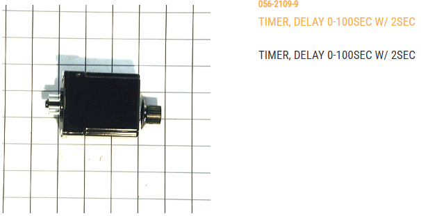 TIMER, DELAY 0-100SEC W/ 2SEC