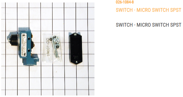 SWITCH, MICRO SPST