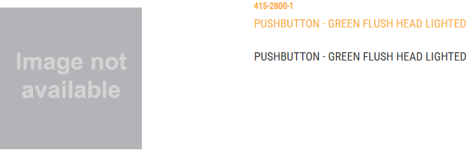 PUSHBUTTON - GREEN FLUSH HEAD LIGHTED