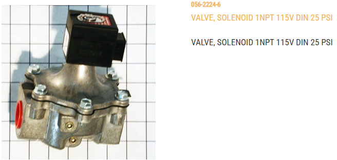 VALVE, SOLENOID 1" WDIN