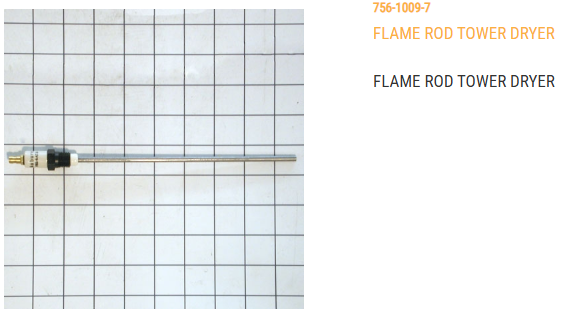 ROD, FLAME - TOWER DRYER