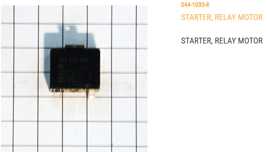 STARTER, RELAY MOTOR MARS# 16023 BALDOR# RE5022SP GE# 3ARR3KC10S5