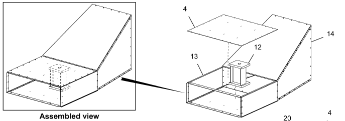TRANS AND DUCT ASSY F/FF AER. ALL F