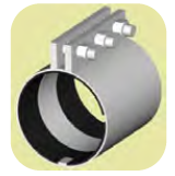 COUPLER, COMPRESSION 5" 3-BOLT VENDOR:>