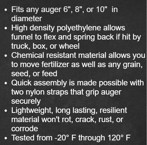 HAVEN 38 1/2" Little Giant Poly Grain Hopper