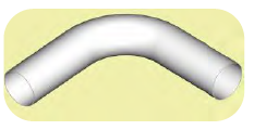 ELBOW, 5" 90 DEG/14GALV 7.5" RADIUS (AI>
