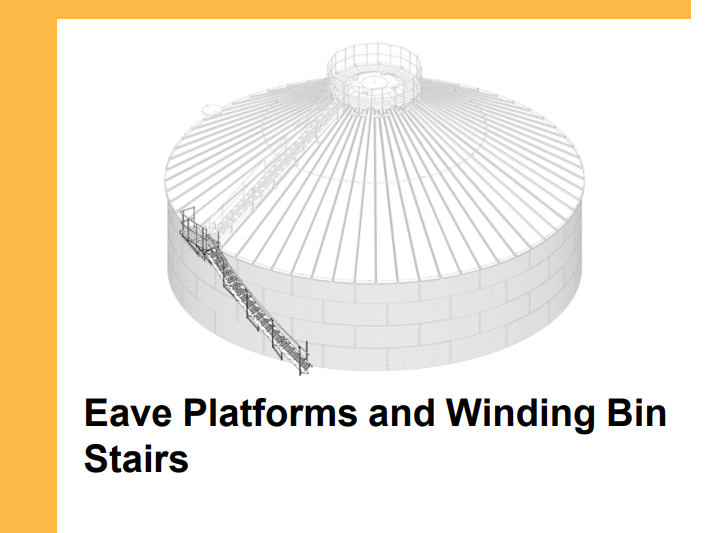 INSIDE HANDRAIL KIT, WINDING BIN STAIRS