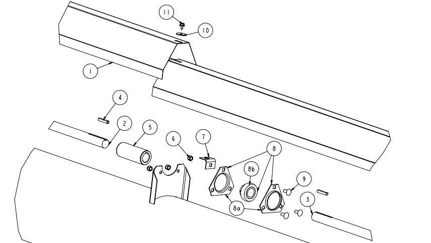 BEARING, 1.00" W/ LOCK COLLAR