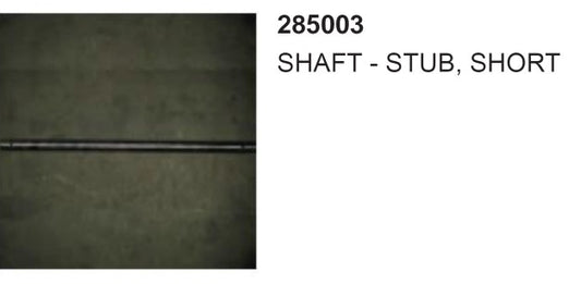 SHAFT- STUB, SHORT