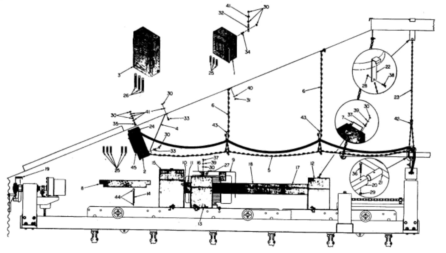 CHN SUSPEN W/HOOK 39'1"48'16FT