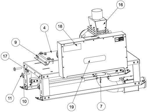 BLOWER INLET WELD - 5" HICAP