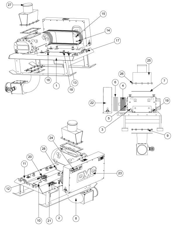 SHEAVE, 2GR, A4.6-B5.0 -SDS, 5.35'' O.D.