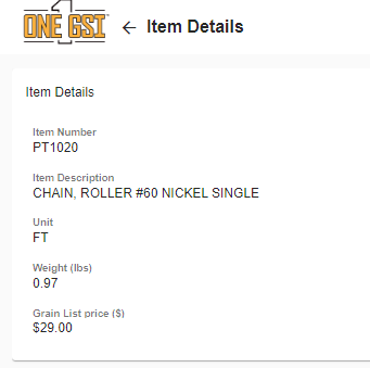 CHAIN, ROLLER #60 NICKEL SINGLE