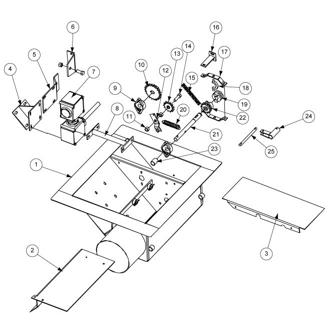 PS 8" CLUTCH DRIVE STUB