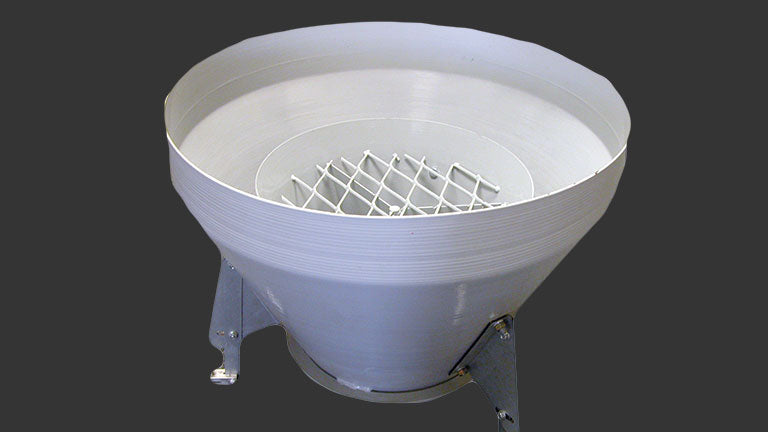 CENTERING HOPPER W/ BRACKETS