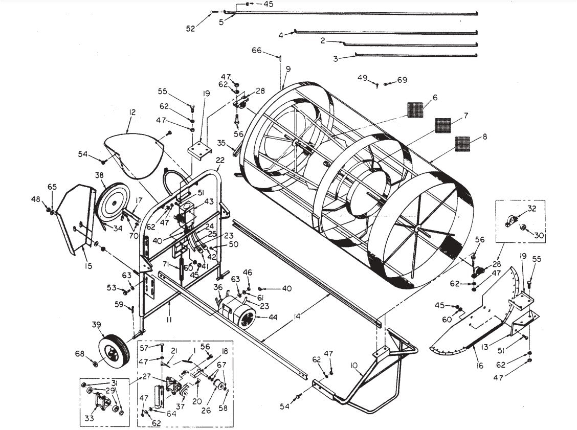 PULLEY, 14."ODX.88"ID-1AB