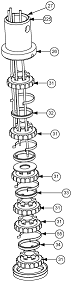 SEAL, FOR 2-1/4" SHAFT