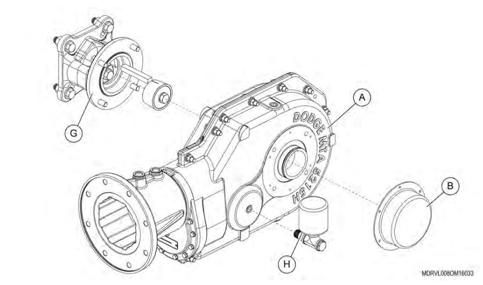 GEARBOX, DODGE 25-30HP MTA M4>