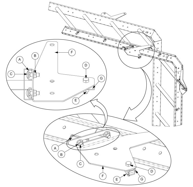 TOP HANDRAIL GUSSET-30DEG RH