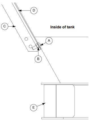 60 DEG HC WELDMENT 10 AND 12 GA