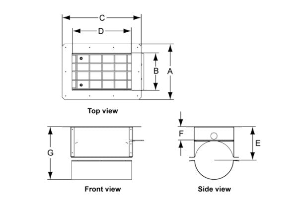 INTERMDTE WELL 10" W/ROLLERS
