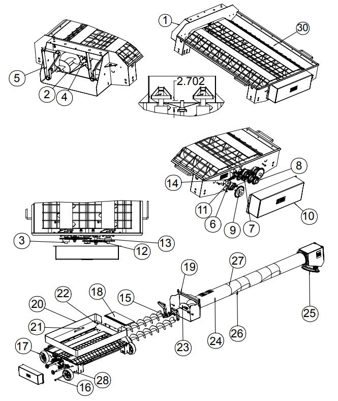SPROCKET, #50 13T W/ 5/8" BORE BEARING >