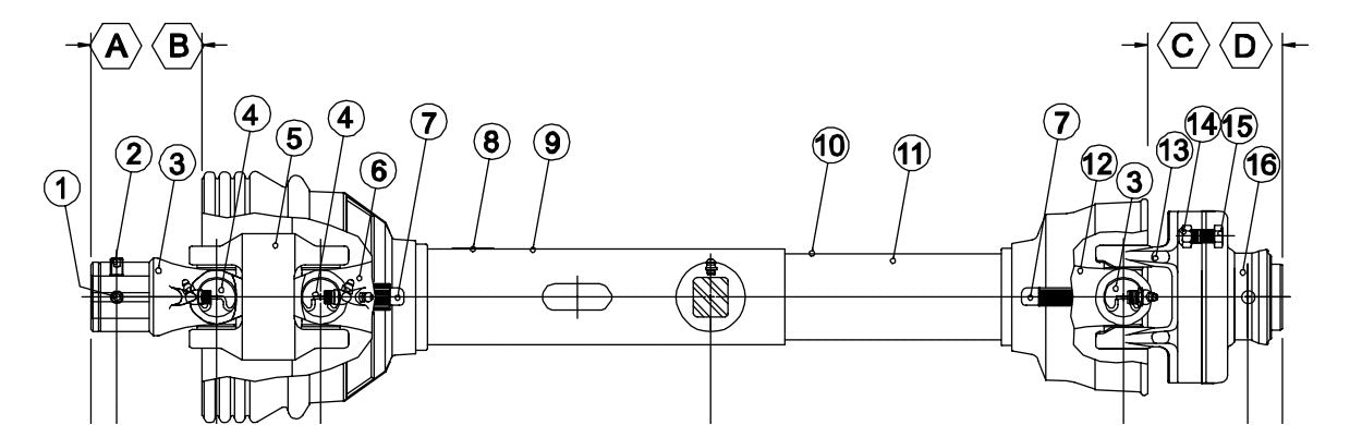 BEARING, 14E CROSS AND KIT WEAS