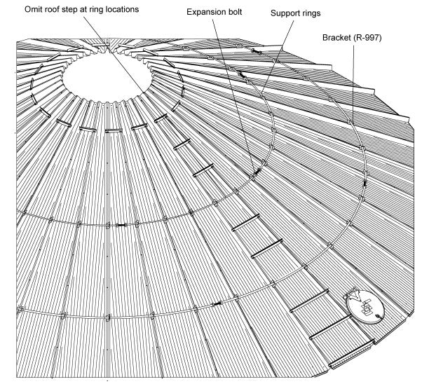 42' ROOF RING W/HDW