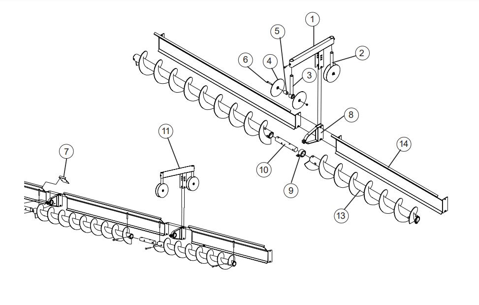 FLT 9"X9' 10" 1/4" WLD HEAD