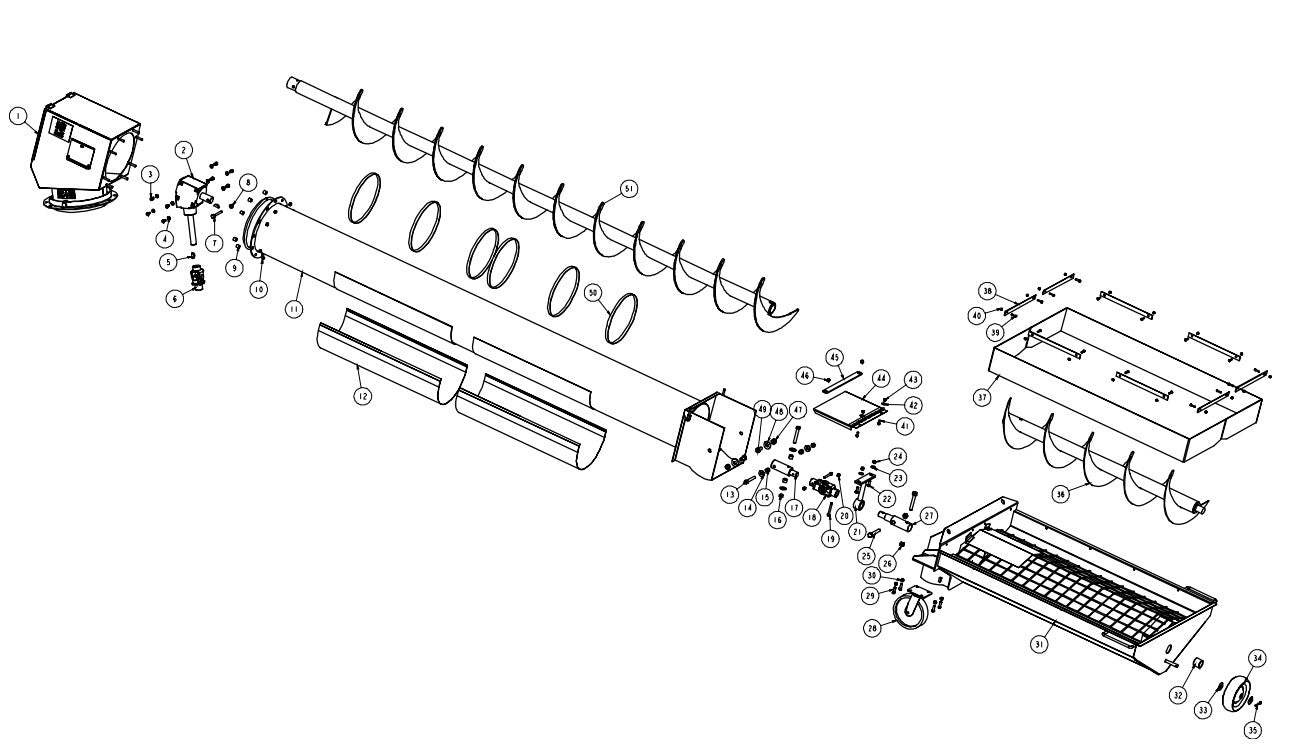 BEARING HANGER 12"SA W/BUSHING