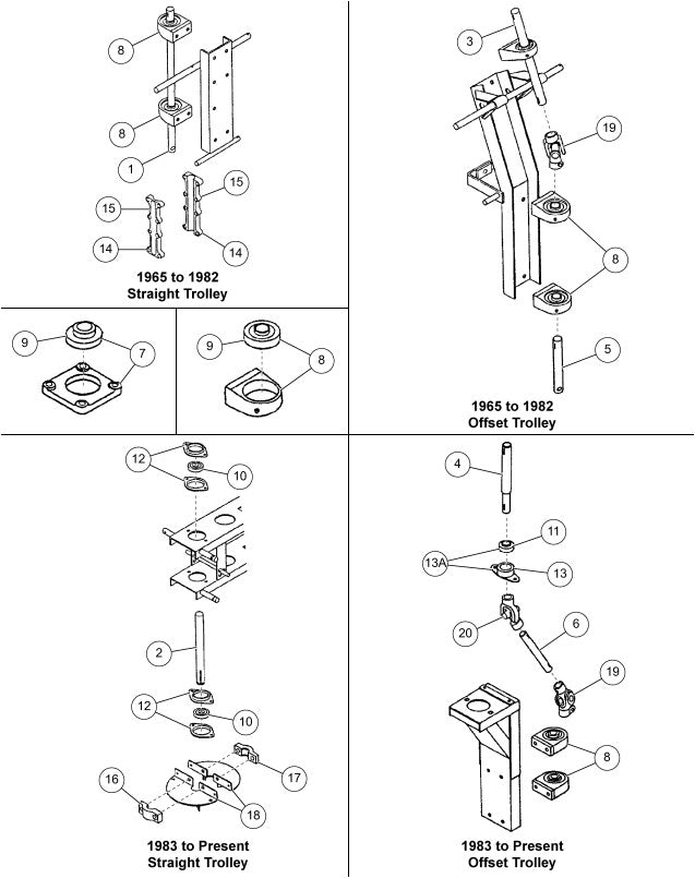 BEARING, NORMAL DUTY 7/8" BORE SET SCRE>