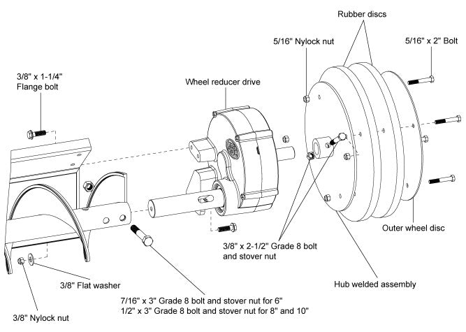 DGD SWEEP: WHEEL ASSEMBLY 8 AND 10