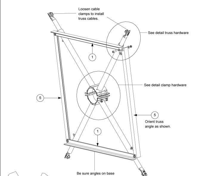 AIR SYS 5" TUBE TRUSS KIT X 40FT SPAN