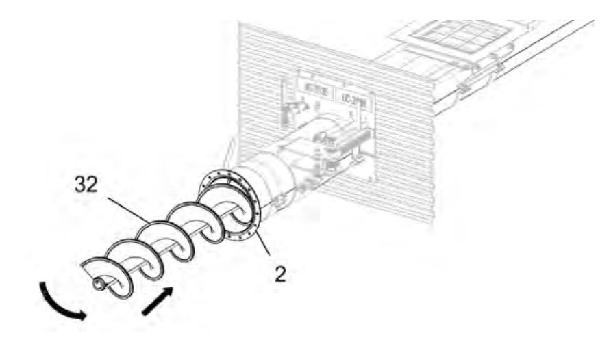 TUBE UNLD W/CAP 8"X37' COMM