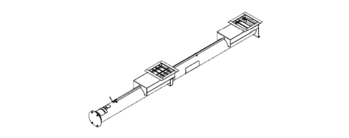 8" x 30' Double Unload Tube
