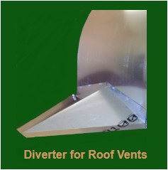 15" Roof Vent Diverter