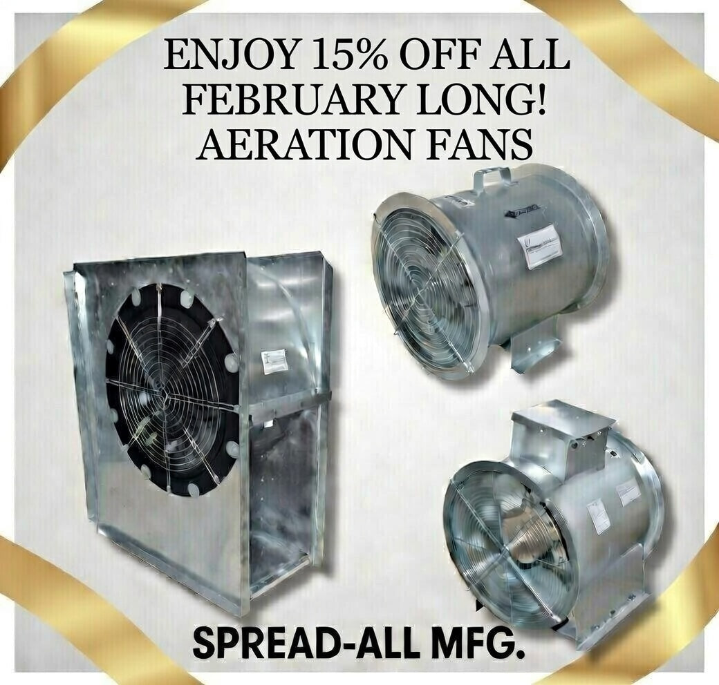Spread-All Mfg. Fans