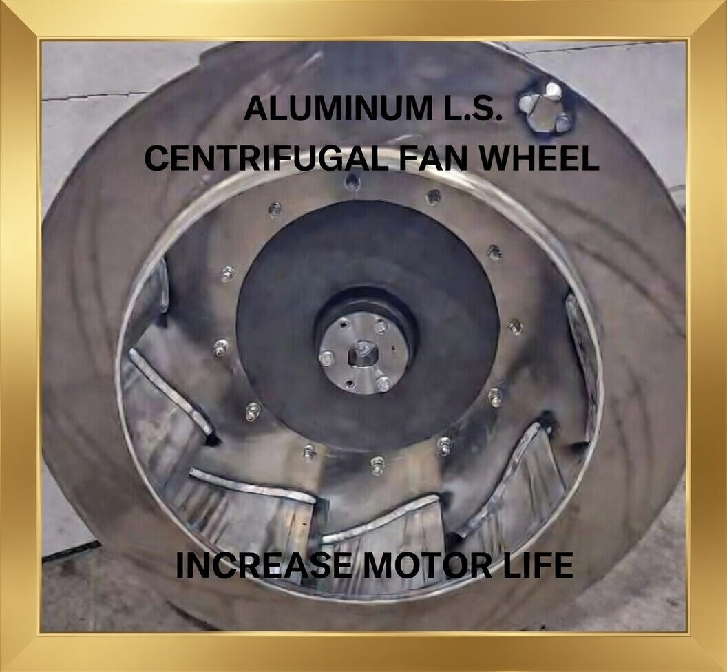 ALUMINUM - Centrifugal Low Speed Fan Blades/Wheels