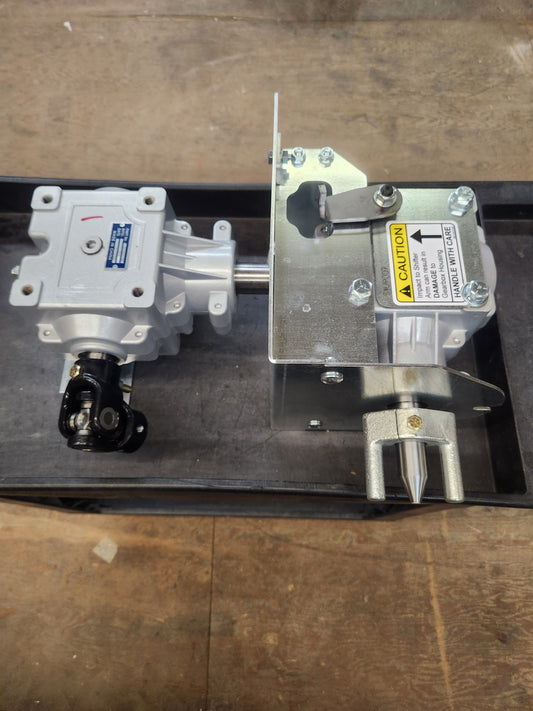 U-Trough Gearbox Assembly with brackets - 2019 & older
