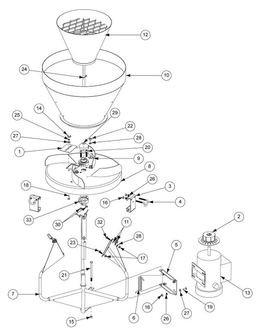 MOTOR, 1 HP, 1 PH,