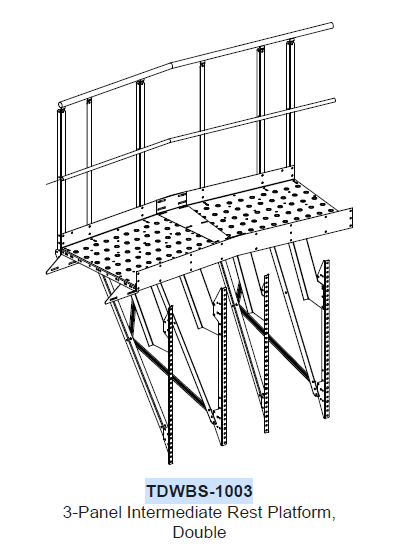 DOUBLE EAVE PLATFORM, 3-PANEL>