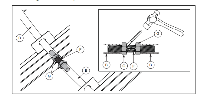 PKG OF 4 EXP BOLTS W/NUTS