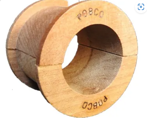 HAVEN Split wood bearing for 2” shaft
