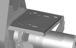 HAVEN Motor mount plate for 8" powerhead