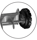 HAVEN 12" Rubber Tread Replacement for 5:1 Reduction Wheel
