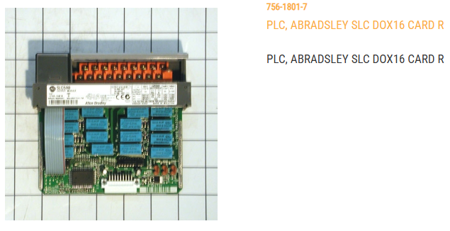 PLC, ABRADSLEY SLC DOX16 CARD R