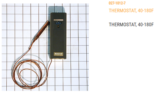 THERMOSTAT, 40-180F